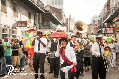 The Jaywalkers Second Line Band, wedding band in New Orleans, LA