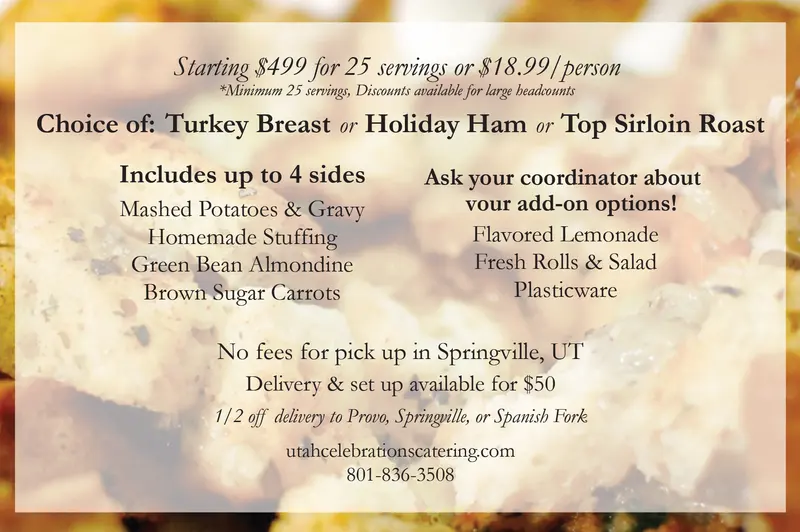 Utah Celebrations Catering