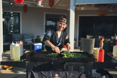 Hibachi at Home Catering Sacramento, wedding caterer in Sacramento, CA
