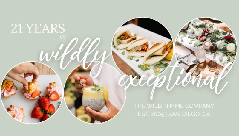The Wild Thyme Company Catering & Events